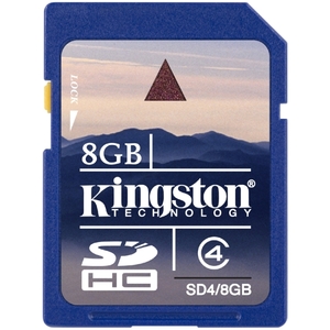 Secure Digital de alta capacidad (SDHC) Kingston SD4/8GB - 8 GB