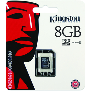 microSD de alta capacidad (microSDHC) Kingston SDC4/8GBSP - 8 GB