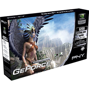 Tarjeta gr�fica PNY G606200A8E49T-SB - GeForce 6200 - 350 MHz Principal - 512 MB