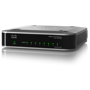 Conmutador Ethernet Cisco SG 100D-08 - 8 Puerto