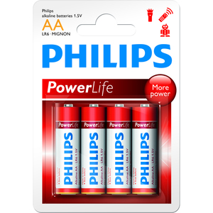 Bater�a de prop�sito general Philips PowerLife LR6P4B