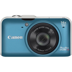 C�mara Compacta Canon PowerShot SX230 HS - 12,1 Megapixel - 5 mm-70 mm - Azul
