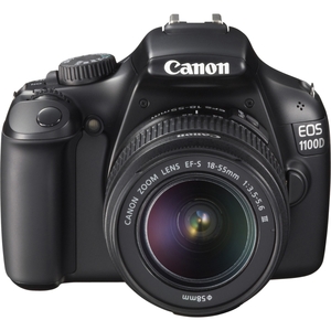 C�mara SLR digital Canon EOS 1100D - 12,2 Megapixel ( Kit con lentes ) - 18 mm -