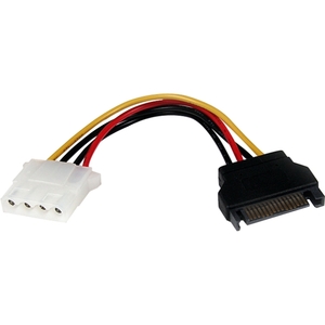 Adaptador de cable StarTech.com - 152 mm - Serie ATA - LP4