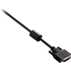 Cable de v�deo V7 V7E2DVI-02M-BLK - DVI - 2 m