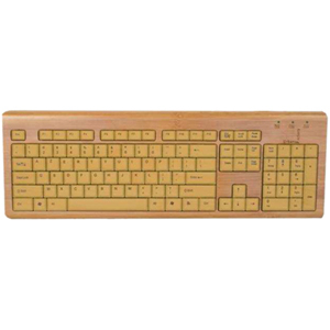 Teclado Urban Factory Bamboo Cableado