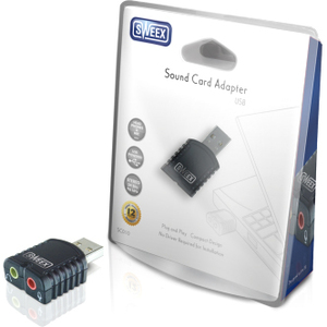 Sweex Sound Card Adapter USB - tarjeta de sonido