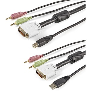 Cable KVM StarTech.com USBDVI4N1A6 - 1,83 m