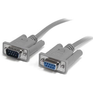 StarTech.com Cable de M�dem Nulo Serie RS232 DB9 H/M - 10 pies
