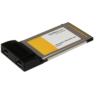 StarTech.com Tarjeta Adaptadora CardBus Firewire 1394a para Laptop de 2 Puertos