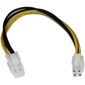 Cable de alimentaci�n de extensi�n StarTech.com ATXP4EXT - 20,32 cm