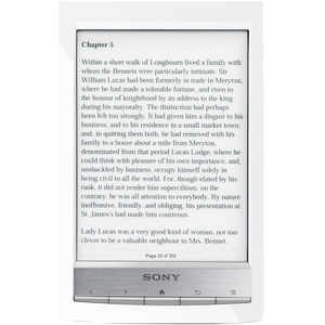 Lector de texto digital Sony PRS-T1 - Blanco