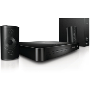 Sistema de teatro en casa Philips SoundHub HTS4282 - 3D - 400 W RMS - Disco Blu-