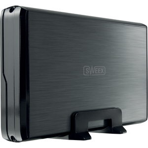 Carcasa de almacenamiento Sweex - Externo - Gris, Negro