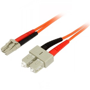 StarTech.com Cable Patch de Fibra Duplex Multimodo 50/125 2m LC - SC