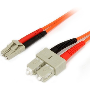 StarTech.com Cable Patch de Fibra Duplex Multimodo 62,5/125 3m LC - SC