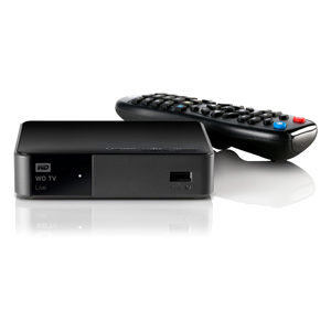 Reproductor Audio/V�deo de red Western Digital TV Live WDBGXT0000NBK-EESN - Wi-F