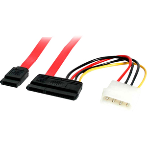 StarTech.com SATA Serial ATA Data and Power Combo Cable - cable de serie ATA - 2