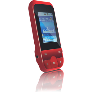 Reproductor de medios flash portable Yarvik Joy PMP202 - 4 GB - Rojo