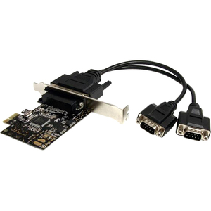 StarTech.com Tarjeta PCI Express Serie RS232 de 2 Puertos con Cable Multiconecto