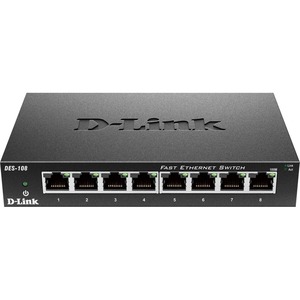 Conmutador Ethernet D-Link DES-108