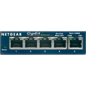 Conmutador Ethernet Netgear ProSafe GS105GE